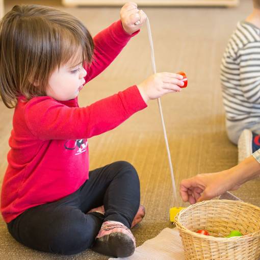 Toddler preschool student