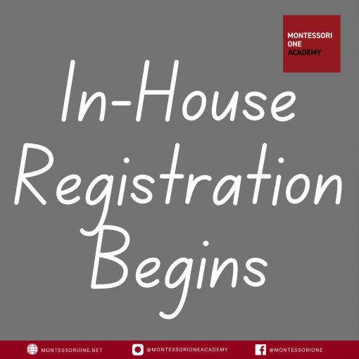 In-House Registration Begins