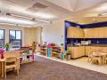 Preschool classroom & kitchennette